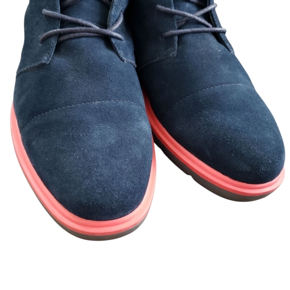United Nude Navy Red Mens Dress Casual Leather Shoes Size 44 US 10/10.5 * - Picture 2 of 7